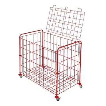 ЗАКРЫТАЯ СКЛАДНАЯ ПЕРЕНОСКА ДЛЯ ШАРОВ, СИНЯЯ