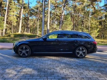 Mercedes Klasa C W205 Kombi Facelifting 1.6 200d 160KM 2019 Mercedes C 200d 2019 Panorama,Virtual, LED, Manual, Bezwypadkowy, VAT 23%, zdjęcie 2