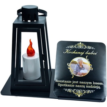 СВЕЧА СВЕЧА СВЕТОДИОДНАЯ СТАТУЭТКА С ФОТО ДЛЯ КЛАДБИЛЬНОЙ МОГИЛЫ
