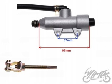 ЗАДНИЙ ТОРМОЗНОЙ ЦИЛИНДР ATV С БАЧКОМ