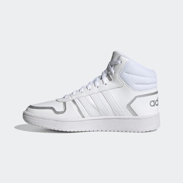 ADIDAS HOOPS 2.0 MID buty damskie wysokie białe