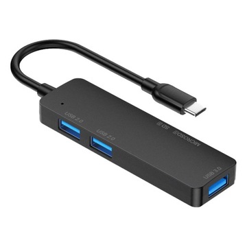 Разветвитель USB-C для ноутбука, концентратор, док-станция EC