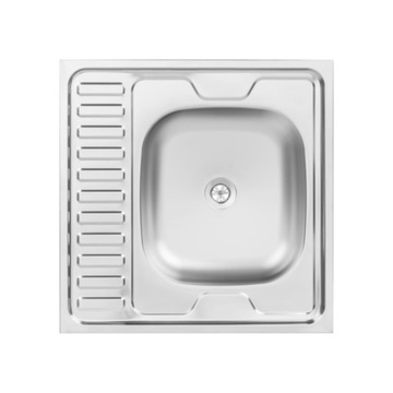 Zlewozmywak jednokomorowy Kuchinox 60 stal Inox