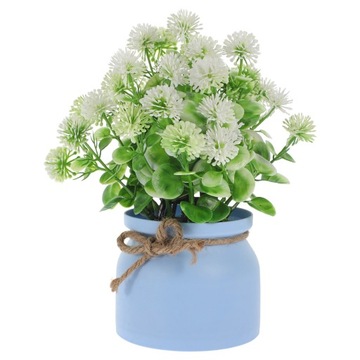DEKORACJA SZTUCZNYCH KWIATÓW DANDELION MAŁE BONSAI