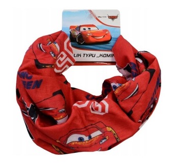 KOMIN SZALIK CHUSTA BANDANA MCQUEEN DLA DZIECI