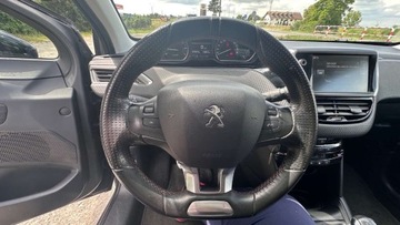 Peugeot 208 I Hatchback 5d Facelifting 1.2 PureTech 110KM 2015 Peugeot 208 Raty 1.2 benz 110KM GT-LINE Pol skora Klimatronic led Gwaran, zdjęcie 29
