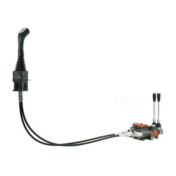 ROZDZIELACZ HYDRAULICZNY 2S 80L + JOYSTICK + LINKI