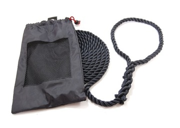 ВЕРЕВКА ШВАРТОВАЯ СКРУЧЕННАЯ С ПЕПЕ 10ММ-6МБ ДЛЯ ЛОДКИ