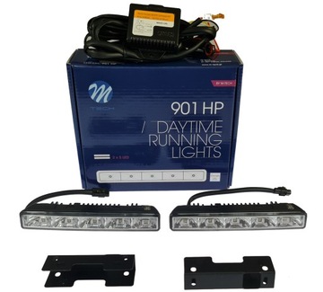 DRL ŚWIATŁA DZIENNE OSRAM LED 17 cm HP 901 12V / 24V +GR LAMPY DZIENNE