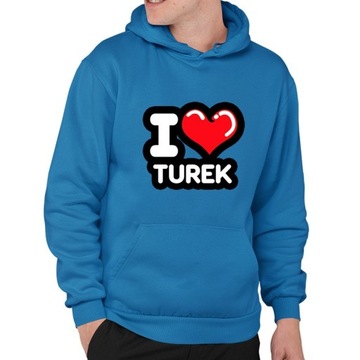bluza z kapturem KM-N kocham Turek