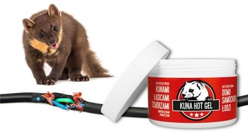 АГЕНТ KUNA ДЛЯ ЗАЩИТЫ КАБЕЛЯ ДОМА В АВТОМОБИЛЬНОМ KUNA GEL HOT RED 200G