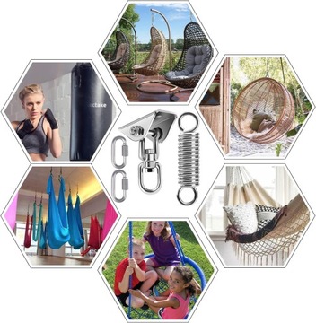 ПОТОЛОЧНЫЙ КРЮК ДЛЯ ПОДВЕСНОГО СТУЛА, ПОВОРОТНЫЙ НА 360°, ДЕРЖАТЕЛЬ ДЛЯ БОКСЕРСКОЙ МЕШКИ