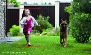 IP-камера с беспроводным обнаружением Wi-Fi и локальной сети Color Night EZVIZ C3T Pro 4MPx