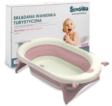 СКЛАДНАЯ туристическая ванна POWDER PINK