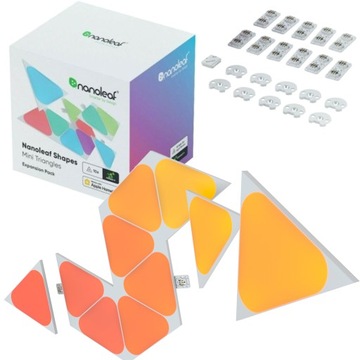 Nanoleaf Shapes Mini Triangle 10 paneli LED dodat.