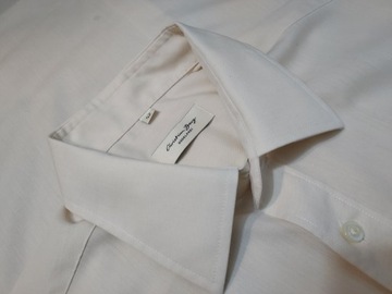 CHRISTIAN BERG kremowa koszula 100% cotton 42