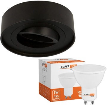 Oprawa podtynkowa halogenowa Tuba LED + GU10 5W