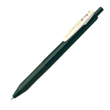 Długopis żel. Zebra Sarasa Clip Vintage Green Blac