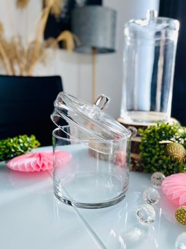 Стеклянный контейнер для шоколада h18 d15