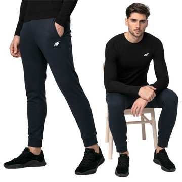 МУЖСКИЕ СПОРТИВНЫЕ БРЮКИ 4F, СПОРТИВНЫЕ БРЮКИ, ДЖОГГЕРЫ, СПОРТИВНЫЕ, ХЛОПОК, LIMITED