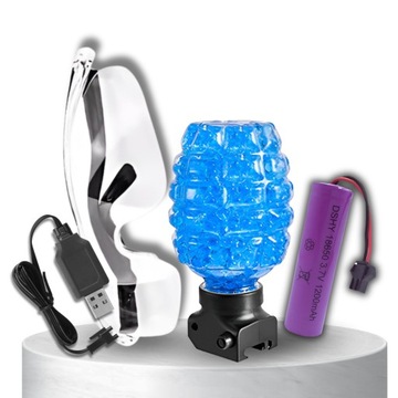 PISTOLET COLT GLOCK KULKI ŻELOWE WODNE AUTOMAT ORBEEZ ELEKTRYK OKULARY CS