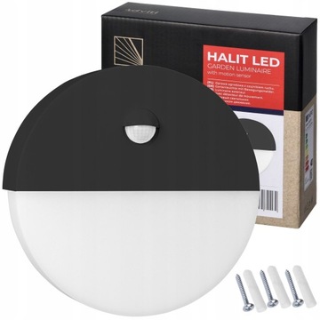 LAMPA ZEWNĘTRZNA LED CZUJNIK RUCHU I ZMIERZCHU 10W