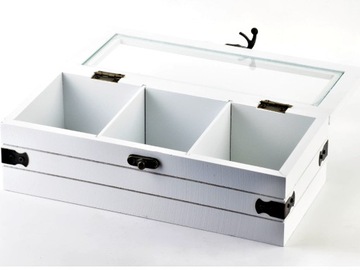 Коробка TEA BOX Подставка для чая - БЕЛЫЙ