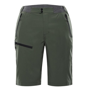 ALPINE PRO Szorty męskie turystyczne szybkoschnące Zamb khaki r.XXL/54