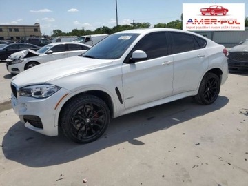 BMW X6 F16 2018 BMW X6 2018, 3.0L, 4x4, od ubezpieczalni 3.0 Benzyna 300KM