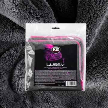 K2 PRO LUSSY 40X40 ПОЛОТЕНЦЕ ИЗ МИКРОФИБРЫ ТОЛЩИНОЙ 1200 GSM ДЛЯ ПОЛИРОВКИ АВТОМОБИЛЯ