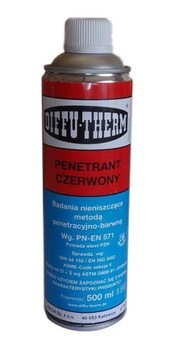 Penetrant czerwony DIFFU-THERM 500 ml