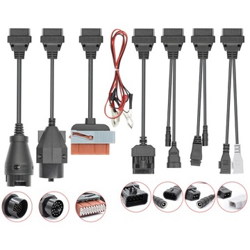 НАБОР АДАПТЕРОВ 8 OBD OBDII AUTOCOM DELPHI DS150E