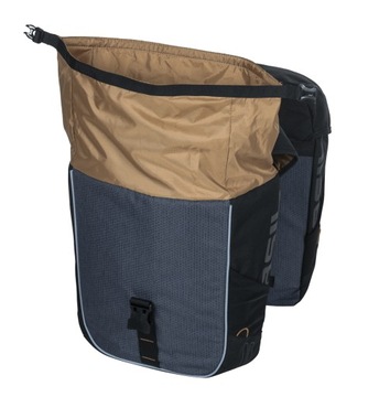 Torba Basil Miles Double Bag UBS czarno-szara