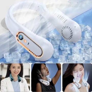 ШЕЙНЫЙ ВЕНТИЛЯТОР 5-СКОРОСТНОЙ УДОБНЫЙ ПОРТАТИВНЫЙ