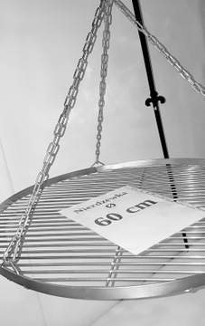 РЕШЕТКА НЕРЖАВЕЮЩАЯ КИСЛОУСТОЙЧИВАЯ, 60 см круглая