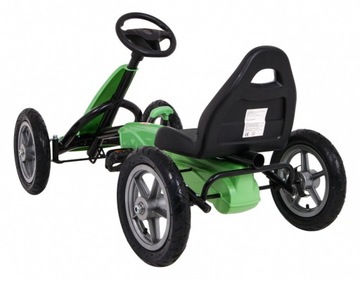 GOKART с педалями STAR, надувными колесами, РЕГУЛИРОВКОЙ СИДЕНЬЯ, тормозом
