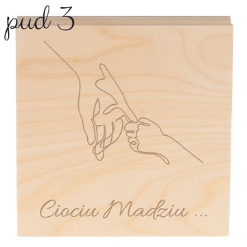 Коробка с золотым сердцем «Спасибо крестным родителям» Y3