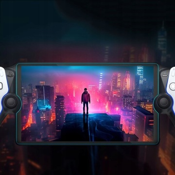 ЗАЩИТНОЕ ЗАКАЛЕННОЕ СТЕКЛО SPIGEN 9H ДЛЯ ПОРТАЛА SONY PLAYSTATION - АППЛИКАТОР