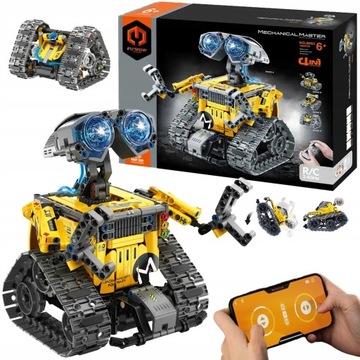 ZABAWKA PROGRAMOWALNY DLA DZIECI KLOCKI ROBOT APP I PILOT KONTROLA 672 EL