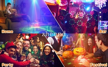 ПРОЕКТОР DISCO BALL, СВЕТОДИОДНЫЙ ОТРАЖАТЕЛЬ RGB