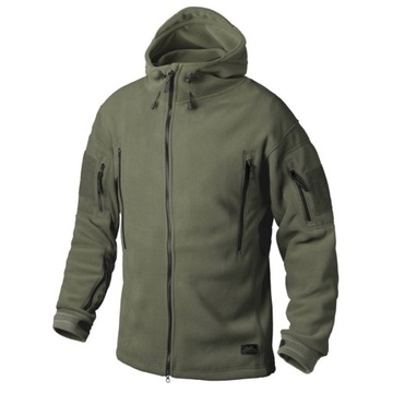 Helikon PATRIOT Double Fleece Оливково-зеленый флисовый свитшот L