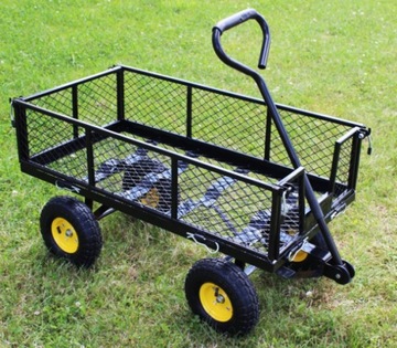 Wózek ogrodowy turystyczny transportowy przyczepka CHM