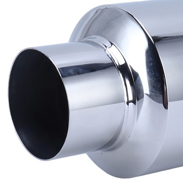 Универсальный глушитель из нержавеющей стали.