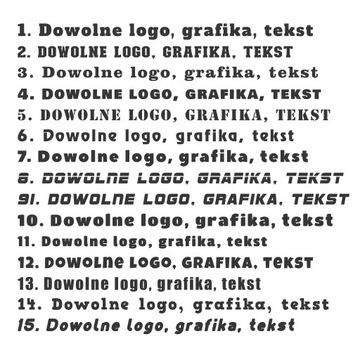 Koszulka z nadrukiem i własnym logotypem