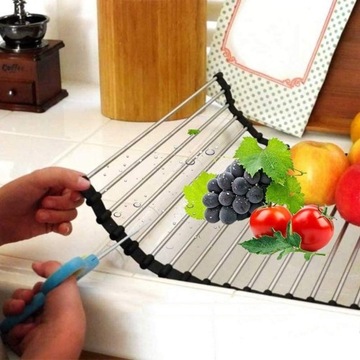 СКАНИВАЕМЫЙ СЕН, РЕШЕТКА, СУШИЛЬНЫЙ ПОДДОН ДЛЯ РАКОВИНЫ, 47 см x 30 см