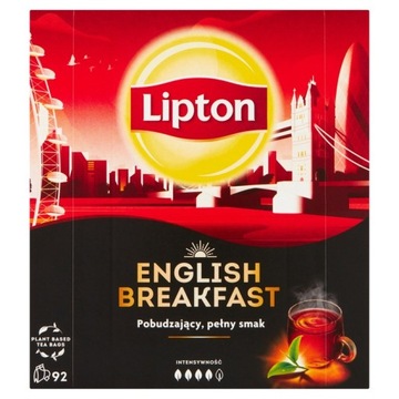 Herbata Lipton English Breakfast 92 torebki