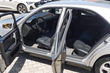 Mercedes Klasa E W210 1998 Mercedes E240 V6 aut Elegance 160000km Skóra Hak Grzane fotele 2xParktronik, zdjęcie 11