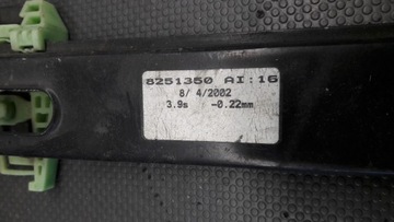 8251350 MECHANIZMUS OKNO PRAVÝ PŘEDNÍ BMW 3 E46