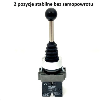 Joystick manipulator elektryczny 2 pozycje stabilne lewo-prawo lub góra-dół