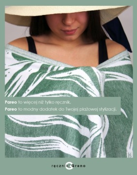 Пляжное полотенце Pareo хлопок 90x180 Greno Для него